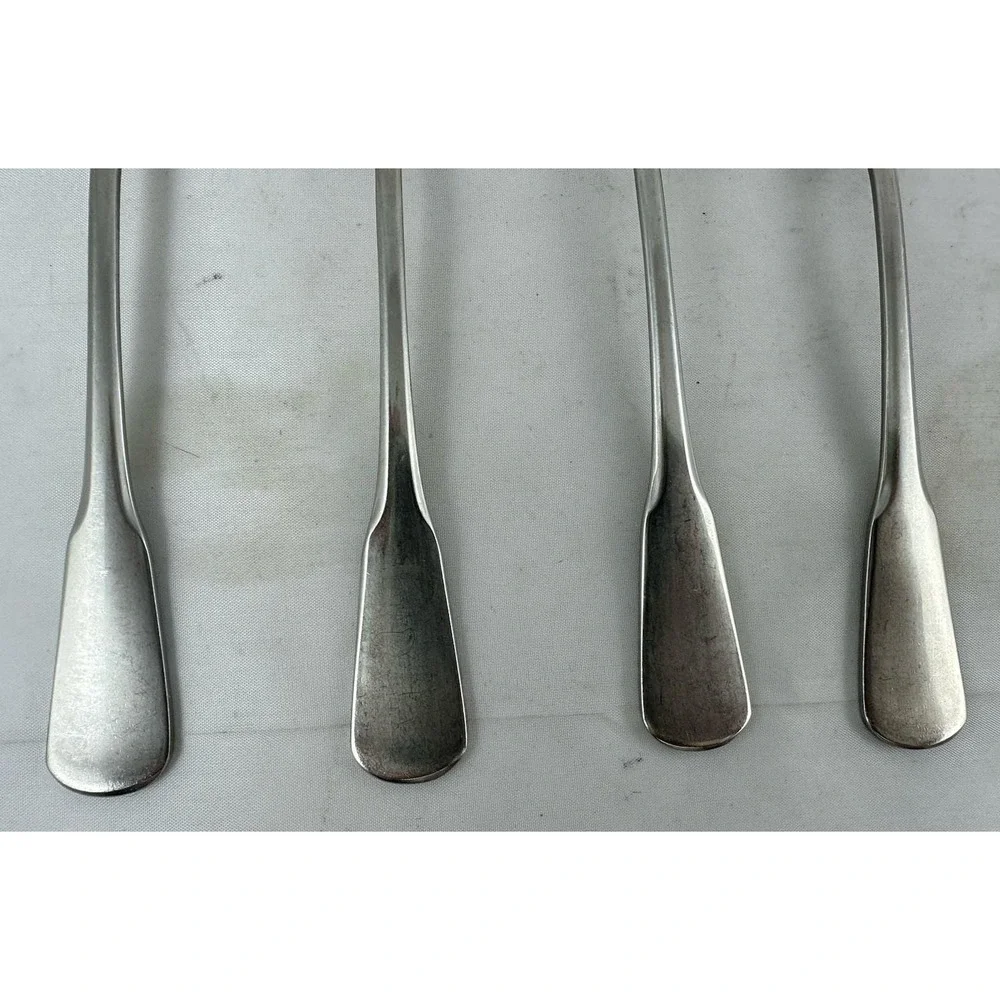 Oneida Colonial Boston Minute Man Soup Tablespoons Set Of 4